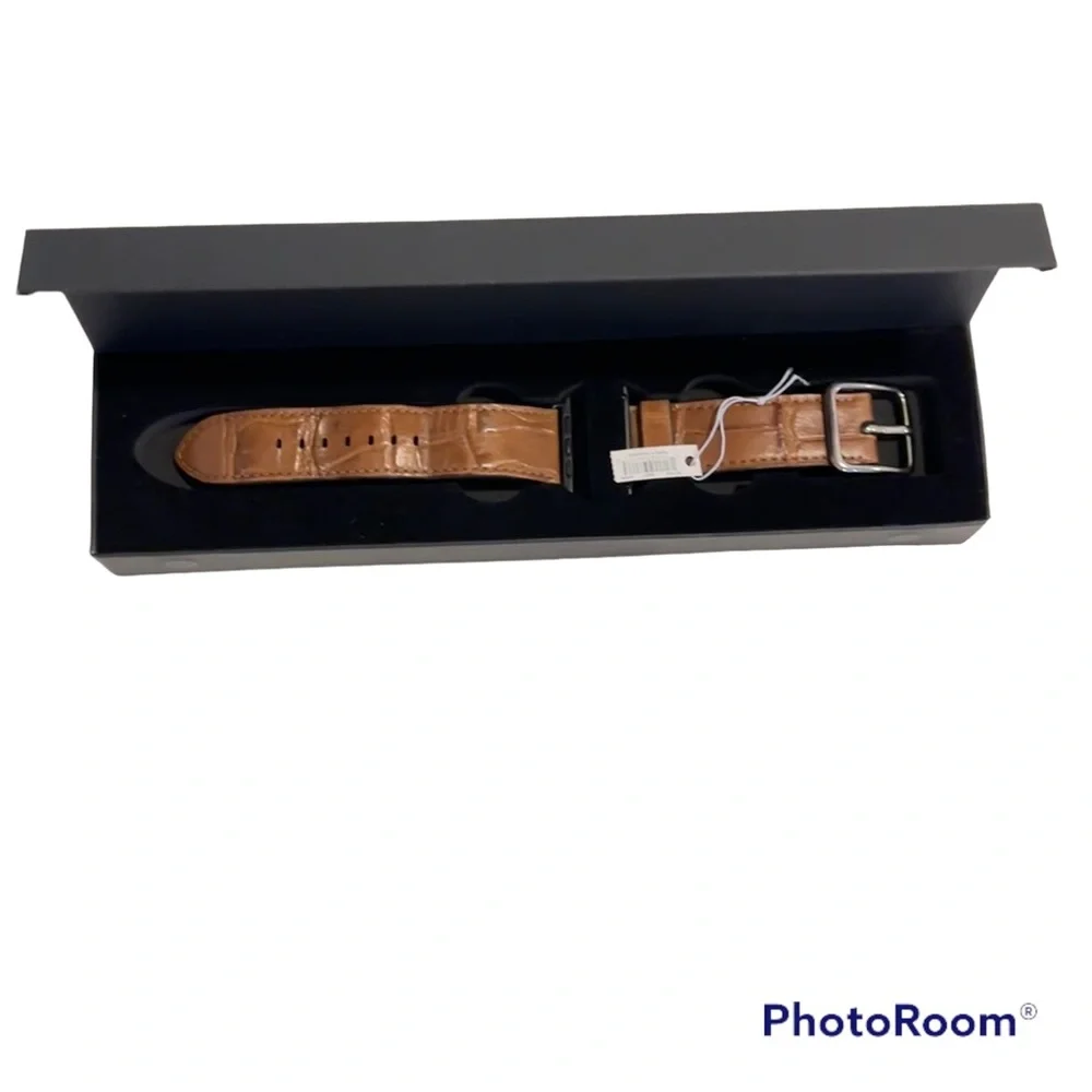 Coach Apple Watch 42 mm Brown Leather - Picture 2 of 14